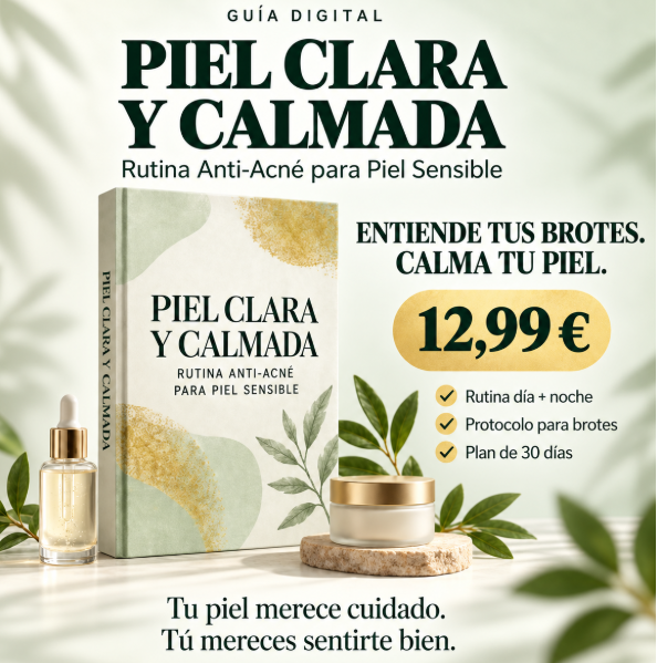 Piel Clara y Calmada — Rutina Anti-Acné para Piel Sensible (Ebook PDF)